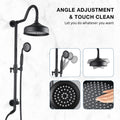 Shower Head With Handheld Shower System With 8