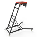 Foldable Rolling Topside Creeper For Automotive Engine Top For Home, Garage, Workshop Repair Maintenance Mechanic Red Red Iron Plastic