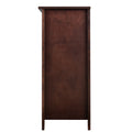 Solid Wood Spray Painted Drawer Dresser Bar,Buffet Tableware Cabinet Lockers Buffet Server Console Table Lockers, Retro Round Handle, Applicable To The Dining Room, Living Room,Kitchen Corridor,Auburn 5 Or More Drawers Auburn Brown Primary Living Space