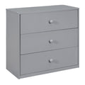 Twin Size House Bed With Cabinet And Drawers, Gray Gray Plywood