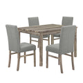 Dining Table Dining Chairs Kitchen Dining Table Dining Table Small Kitchen Dining Table Small Space Dining Table Dining Table Home Furniture Rectangular Modern,Old Sku W1781S00002 Antique Yellow Gray Solid Wood Mdf