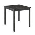 Dining Table, Bar Table And Chairs Set, 5 Piece Dining Table Set, Industrial Breakfast Table Set, For Living Room, Dining Room, Game Room, Old Sku W1781110584 Black Gray Solid Wood Mdf