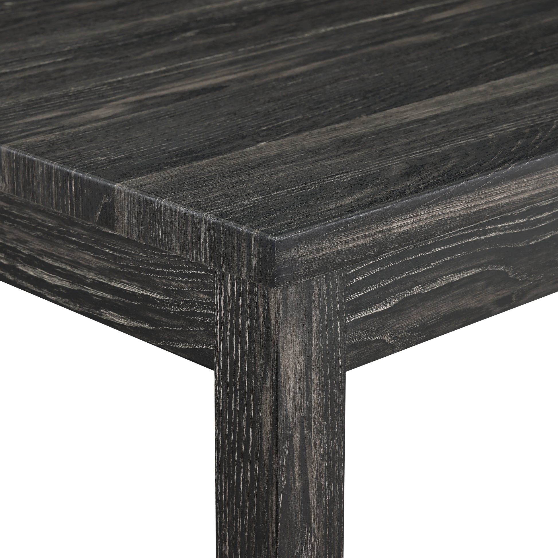 Dining Table, Bar Table And Chairs Set, 5 Piece Dining Table Set, Industrial Breakfast Table Set, For Living Room, Dining Room, Game Room,Old Sku W1781110634 White Black Solid Wood Mdf