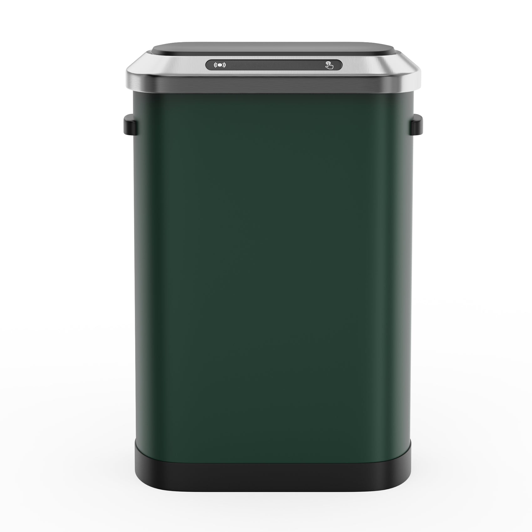 50L Smart Automatic Trash Cans Full Intelligent Sensor Green Green Steel