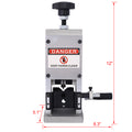 Manual Scrap Wire Stripping Machine, Drill Powered Copper Wire Peeler Machine, Scrap Cable Stripper For Wire Recycling, Compact & Portable Aluminum Alloy Construction, 0.06 0.98 Inch Silver Aluminium