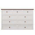 Solid Pine Murphy Bed Chest With Charging Station And Large Storage Drawer For Home Office Or Small Roomfull, White Walnut White Walnut Wood