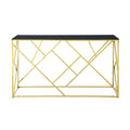 Modern Glass Console Table, 55