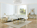 Modern Glass Console Table, 55