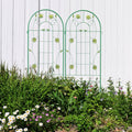 2 Pack Metal Garden Trellis 71