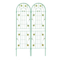 4 Pack Metal Garden Trellis 71