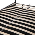 Queen Upholstered Platform Bed With Lifting Storage, Queen Size Bed Frame With Storage And Tufted Headboard,Wooden Queen Platform Bed For Kids Teens Adults,No Box Spring Needed Queen, Grey Box Spring Not Required Queen Grey Wood Bedroom American Design