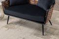 Velvet Accent Chair Modern Upholstered Armsofa Tufted Sofa With Metal Frame, Single Leisure Sofa For Living Room Bedroom Office Balcony Black Primary Living Space Velvet