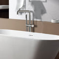 Freestanding Bathtub Faucet With Hand Shower Three Blush Bathroom Metal