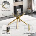 Large Modern Minimalist Rectangular Glass Dining Table For 6 8 With 0.39