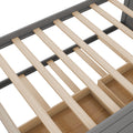Multi Functional Daybed With Drawers And Trundle, Gray Box Spring Not Required Twin Gray Wood Pine Daybeds Pine