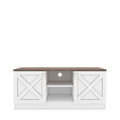 Costal Wood Base 2 Cupboards Vintage Tv Stand White 80 89 Inches Vintage Wood