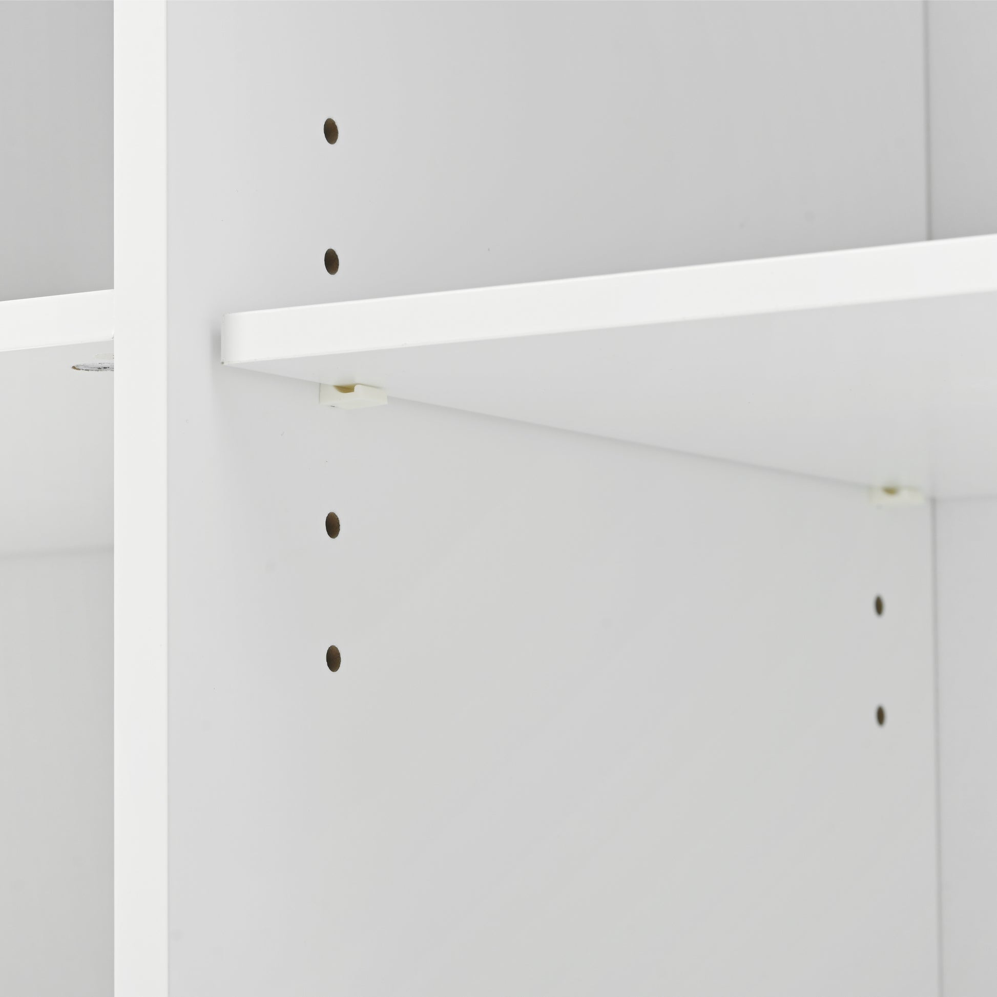 Kitchen Island With Power Outlet,Kitchen Storage Island With Drop Leaf And Rubber Wood,Open Storage And Wine Rack,5 Wheels,With Adjustable Storage For Home, Kitchen, And Dining Room,White White Mdf