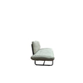 Violette Metal Frame Futon Beautiful Seat Beige Metal