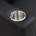 Kids Recliner Chair Black Pvc Black Pvc