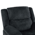 Home Theater Seating Manual Reclining Sofa For Living Room, Bedroom, Dark Blue Dark Blue Foam Velvet