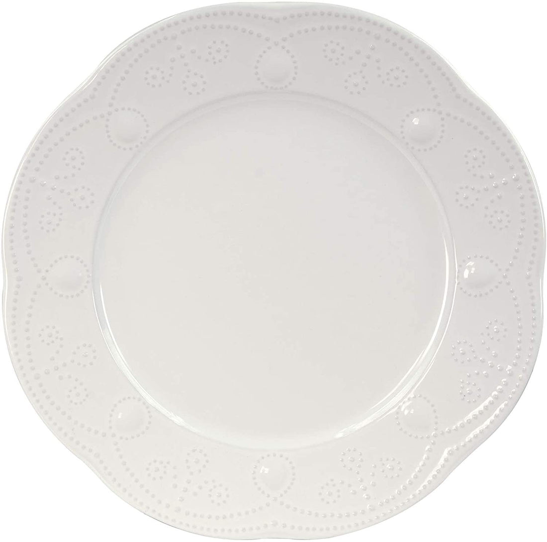 Fulya 12 Pieces Dinnerware Set White Porcelain