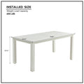 Hips Outdoor Dining Table,70.86