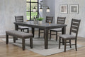 1Pc Contemporary Style Dining Rectangular Table With18