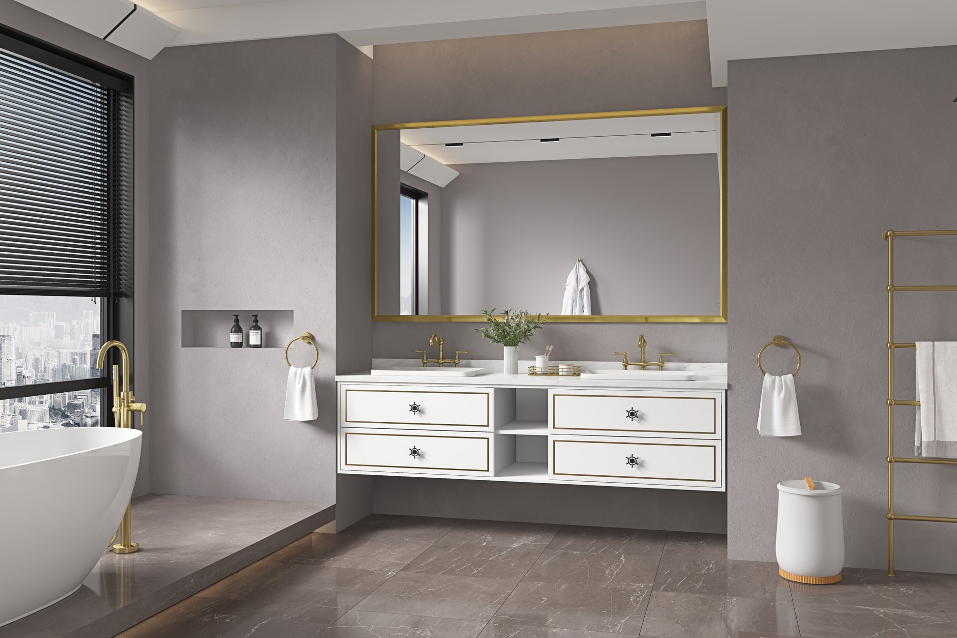 White Engineering Stone White Rectangular Double Sink Dressing Table Without Sinkmanufactured Stone Khaki Engineered Stone