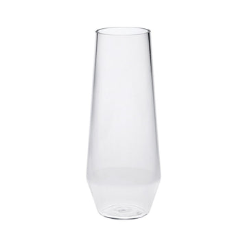 Tritan Lexington Plastic Champagne Flutes Set Of 4 9Oz , Unbreakable Mimosa Glasses Plastic Champagne Glasses, Wedding Champagne Flutes Clear Glass