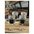 Paisley Plastic Wine Glasses Set Of 4 13Oz , Bpa Free Acrylic Wine Glass Set, Unbreakable Red Wine Glasses, White Wine Glasses Clear Acrylic