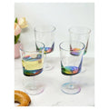 Oval Halo Plastic Wine Glasses Set Of 4 12Oz , Bpa Free Acrylic Wine Glass Set, Unbreakable Red Wine Glasses, White Wine Glasses Clear Acrylic