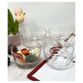Swirl Acrylic Serving Bowls, Unbreakable Small Plastic Bowls, Soup Bowls, Salad Bowls, Cereal Bowl For Snacks, Bpa Free Clear Acrylic