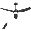 Fan Lights Antique Black Aluminium Alloy