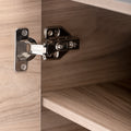 Modern Lift Top Coffee Table Multi Functional Table With 3 Drawers In Walnut & Black Walnut Black Mdf