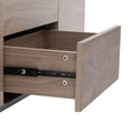 Modern Lift Top Coffee Table Multi Functional Table With 3 Drawers In Walnut & Black Walnut Black Mdf