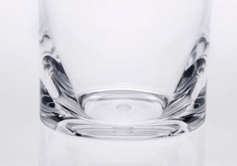 Oval Halo Tritan Glasses Drinking Set Of 4 Hi Ball 15Oz , Plastic Drinking Glasses, Bpa Free Cocktail Glasses, Drinkware Set, Plastic Water Tumblers Clear Glass
