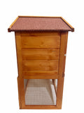 Xpt015 Wearable And Strong Chicken Coops For Playground Natural Solid Wood