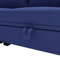 United We Win Modular Sectional Sofa U Shaped Modular Couch With Reversible Chaise Modular Sofa Sectional Couch With Storage Seats Navy Linen