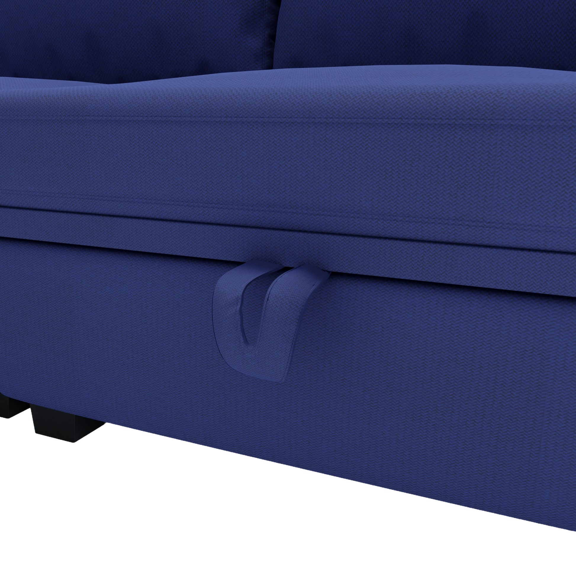 United We Win Modular Sectional Sofa U Shaped Modular Couch With Reversible Chaise Modular Sofa Sectional Couch With Storage Seats Navy Linen