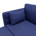 United We Win Modular Sectional Sofa U Shaped Modular Couch With Reversible Chaise Modular Sofa Sectional Couch With Storage Seats Navy Linen
