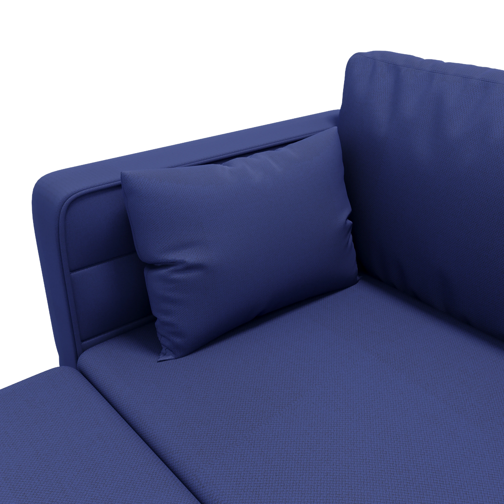 United We Win Modular Sectional Sofa U Shaped Modular Couch With Reversible Chaise Modular Sofa Sectional Couch With Storage Seats Navy Linen