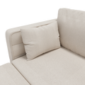 United We Win Modular Sectional Sofa U Shaped Modular Couch With Reversible Chaise Modular Sofa Sectional Couch With Storage Seats Beige Linen