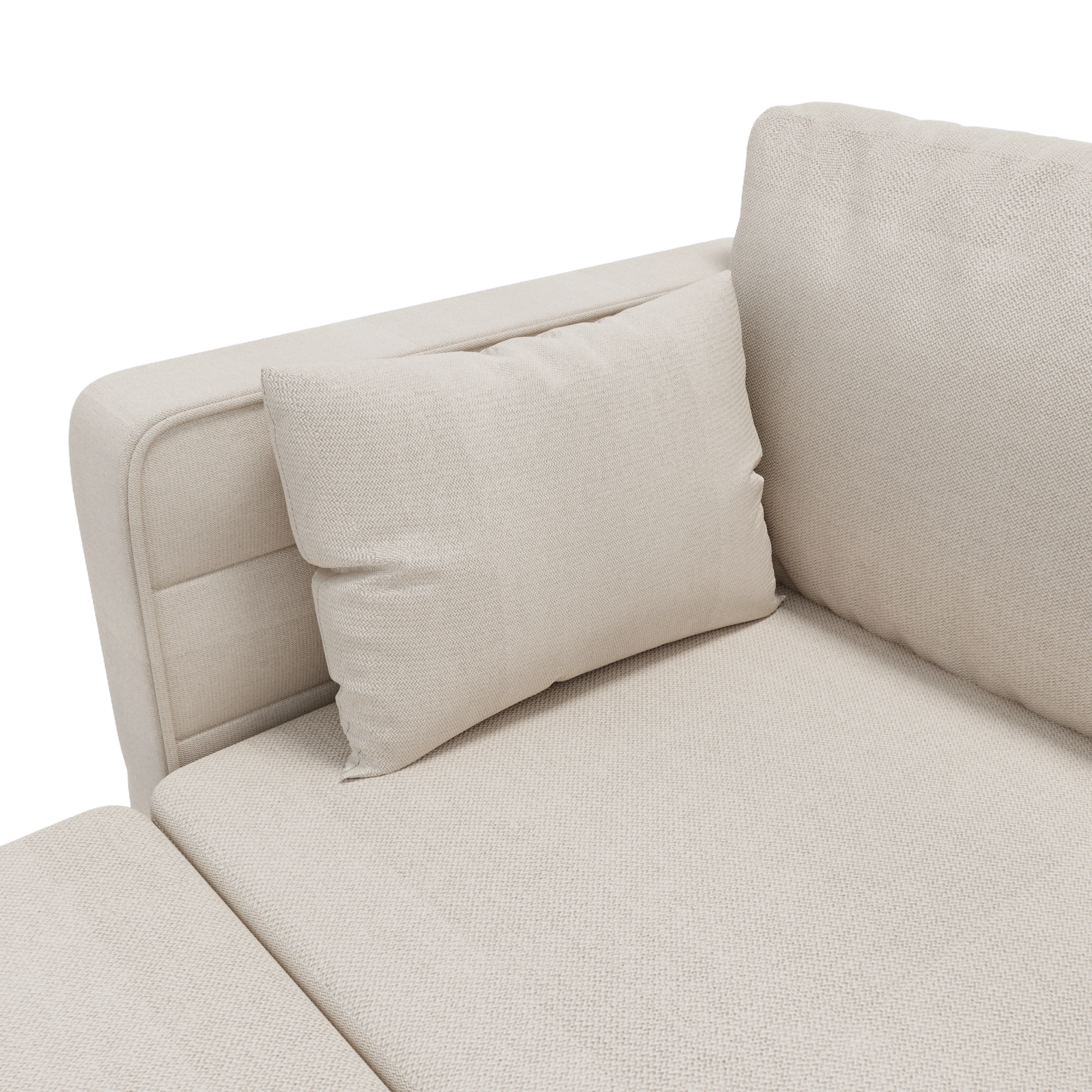 United We Win Modular Sectional Sofa U Shaped Modular Couch With Reversible Chaise Modular Sofa Sectional Couch With Storage Seats Beige Linen
