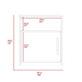 3 Piece Bedroom Set, Aralia Drawer Dresser, 2 Omaha Nightstands, Black Light Oak Black Particle Board Particle Board