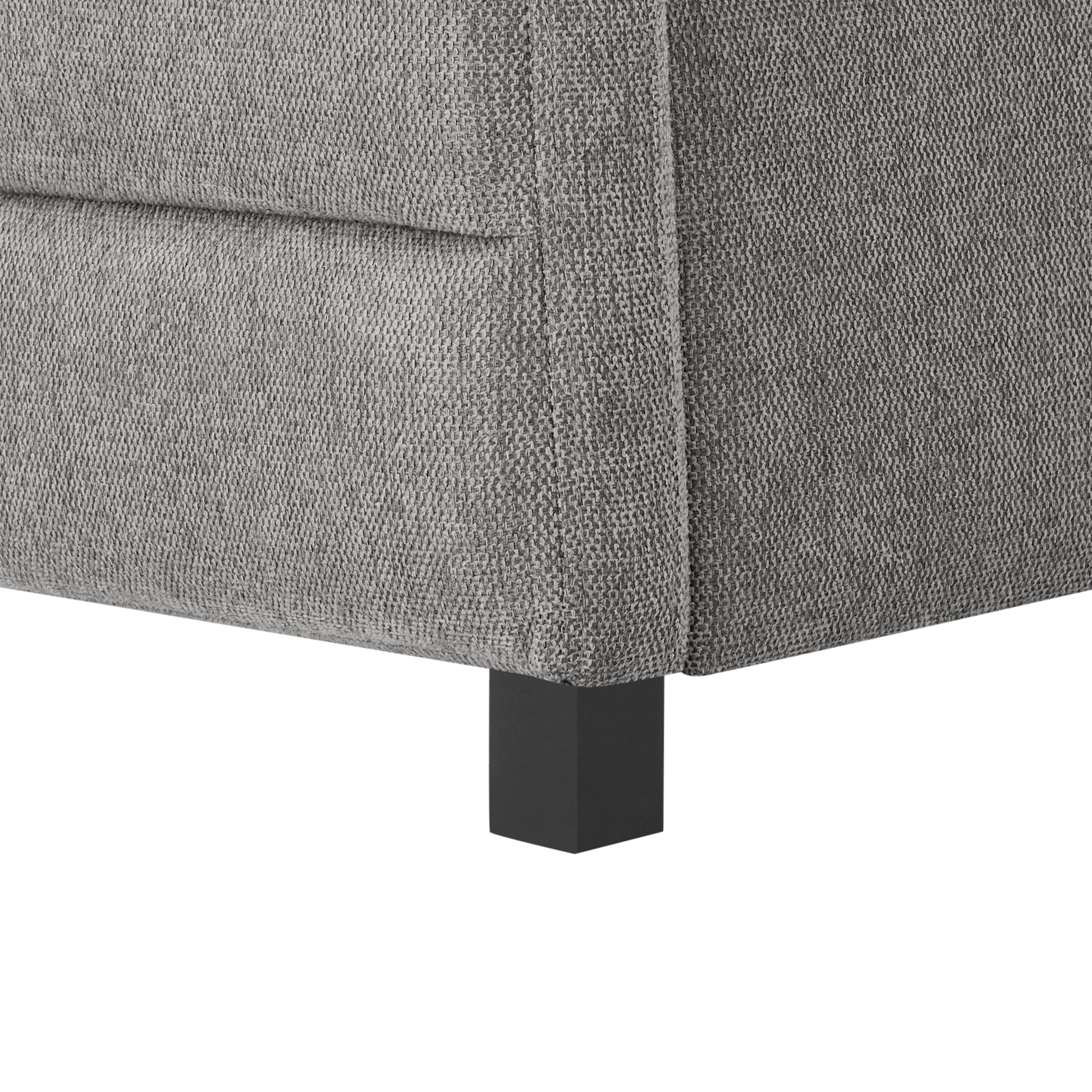 Twin Size Daybed With Two Drawers Trundle Upholstered Tufted Sofa Bed, Linen Fabric, Grey 82.5"X42.5"X34" Box Spring Not Required Twin Grey Composite Bedroom Classic,Contemporary,French,Luxury,Modern Linen Linen