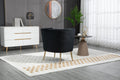 Coolmore Accent Chair ,Leisure Single Chair With Golden Feet Black Velvet