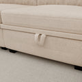 United We Win Modular Sectional Sofa U Shaped Modular Couch With Reversible Chaise Modular Sofa Sectional Couch With Storage Seats Beige Linen