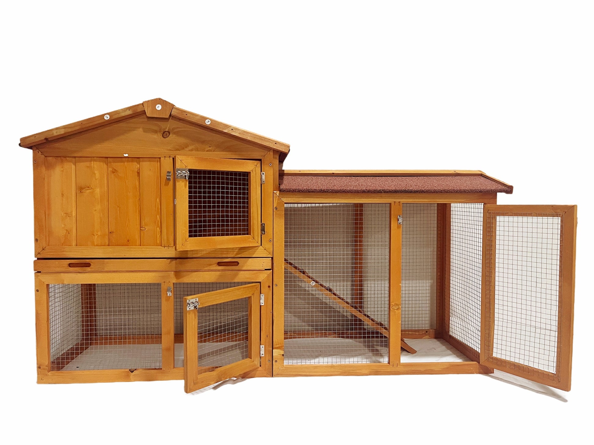 Xpt015 Wearable And Strong Chicken Coops For Playground Natural Solid Wood