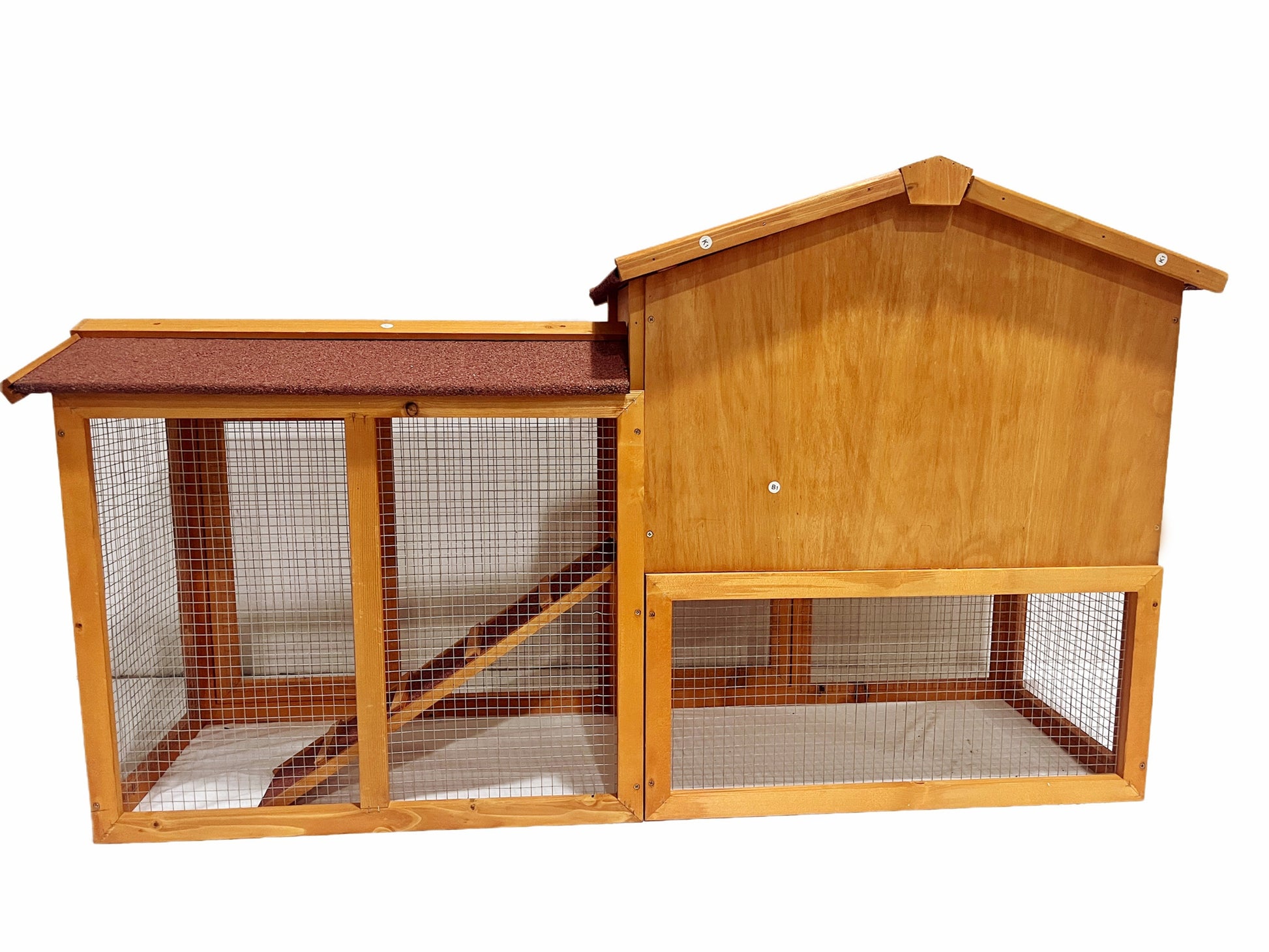 Xpt015 Wearable And Strong Chicken Coops For Playground Natural Solid Wood