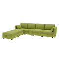 United We Win Modular Sectional Sofa U Shaped Modular Couch With Reversible Chaise Modular Sofa Sectional Couch With Storage Seats Olive Linen